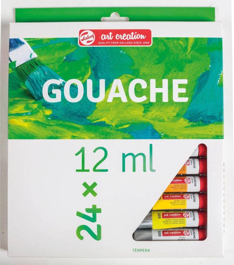 Talens Art Creation gouache 24 tubes 12ml
