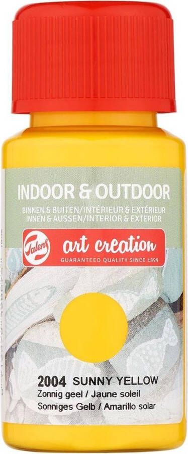 Art Creation Talens Indoor & Outdoor 50 ml Zonnig Geel 2004