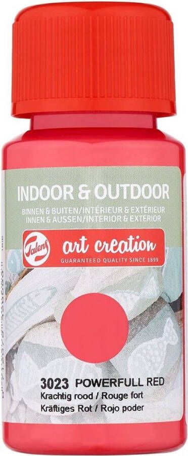 Art Creation Talens Indoor & Outdoor 50 ml Krachtig Rood 3023