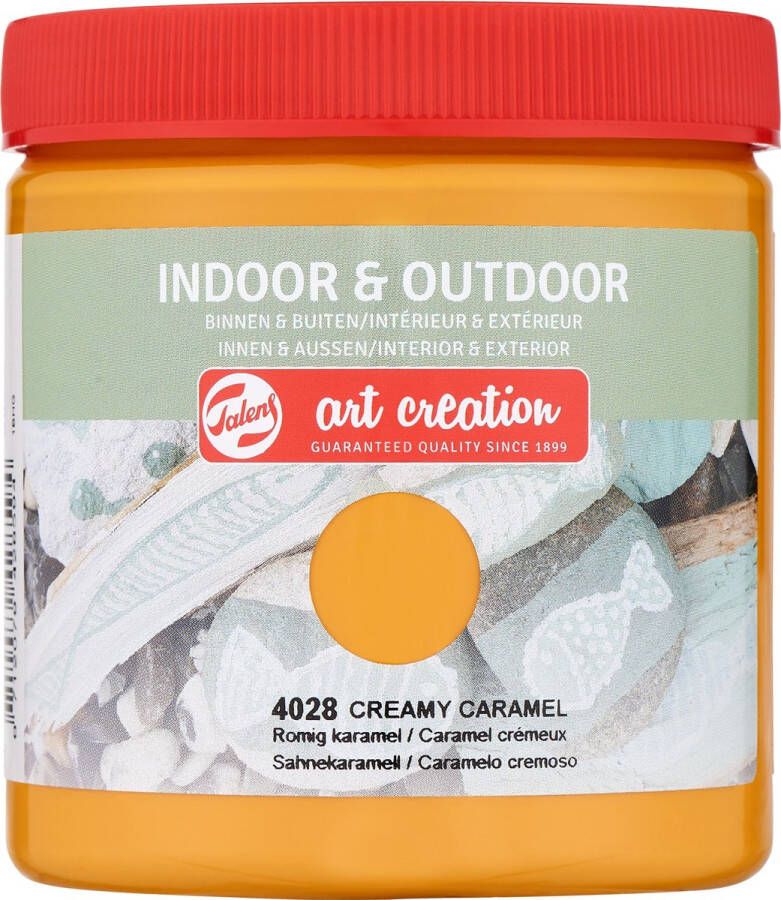 Talens Art Creation indoor & outdoor verf 250ml Romig karamel