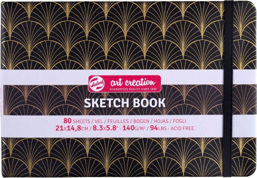 Talens Art Creation schetsboek Art Deco 21x14 8cm