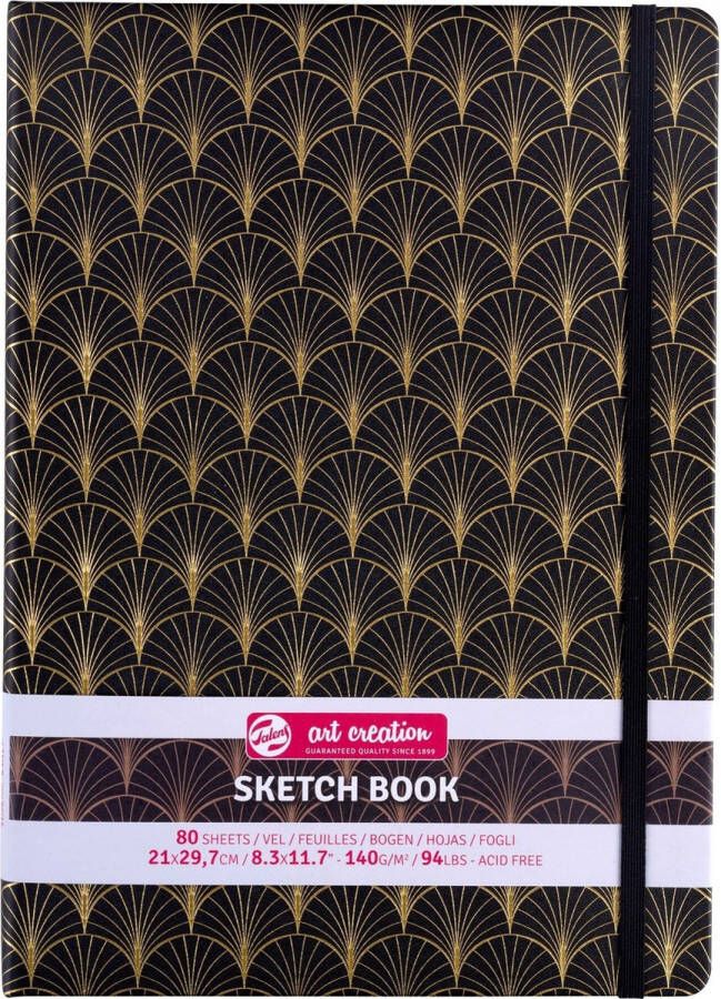 Talens Art Creation Schetsboek Art Deco 21 x 29 7 cm 140 g 80 vellen