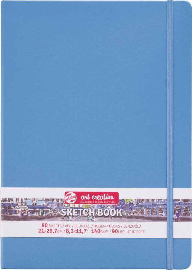Talens Art Creation Schetsboek Blauw 21 x 29.7 cm 140 g 80 Vellen