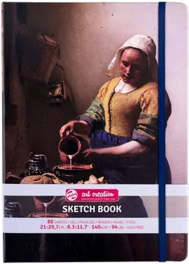 Talens Art Creation Schetsboek Het melkmeisje 21 x 29 7 cm 140 g 80 vellen