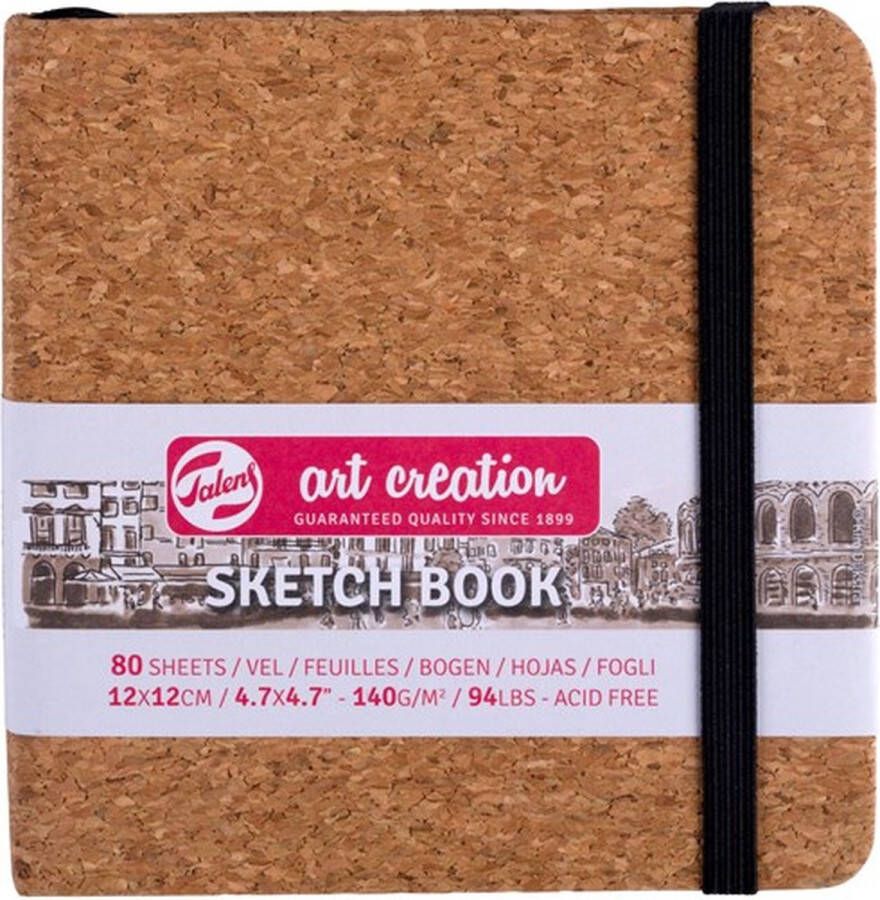 Talens Art Creation schetsboek Kurk 12x12cm