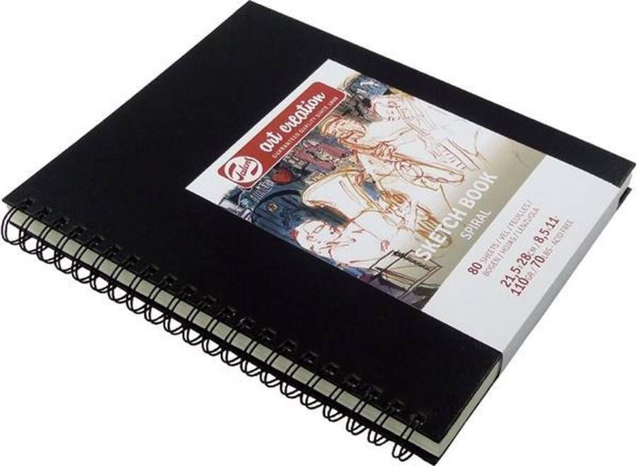 Talens Art Creation Schetsboek Spiraal 21.5 x 28 cm 110 g 80 Vellen