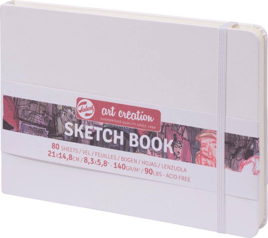 Talens Art Creation schetsbook wit 14 8x21 140grams