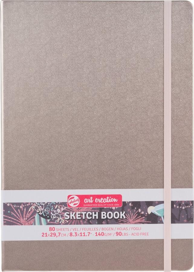 Talens Art Creation Schetsboek Roze Champagne 21 x 29.7 cm 140 g 80 Vellen