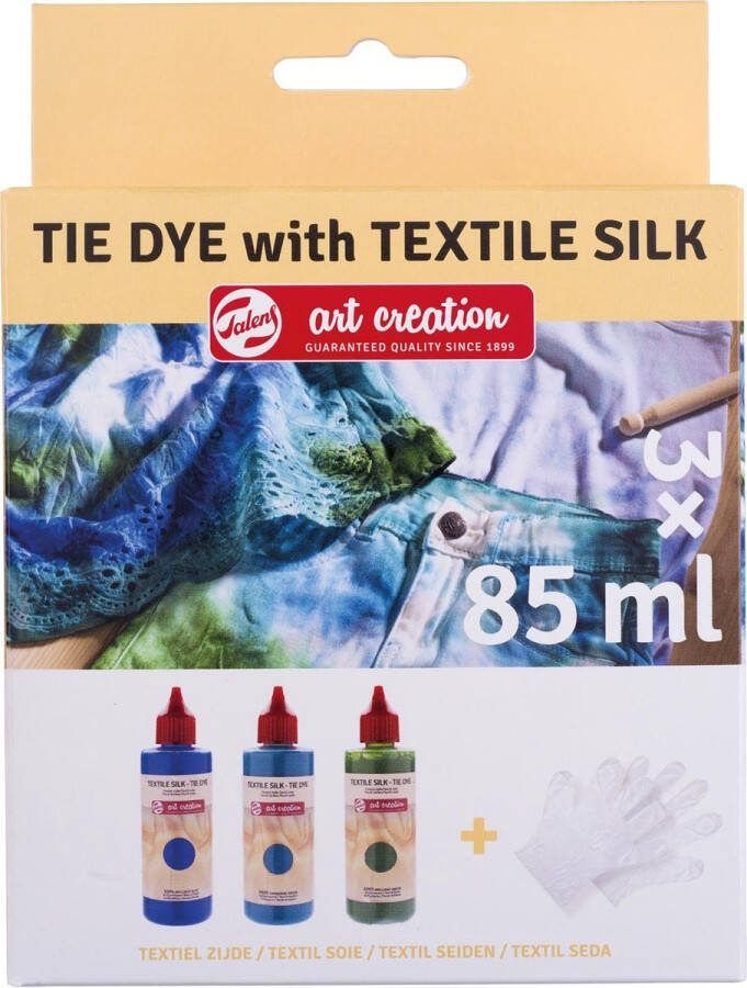 Talens Art Creation Tie-Dye Set 3 x 85 ml Blauw