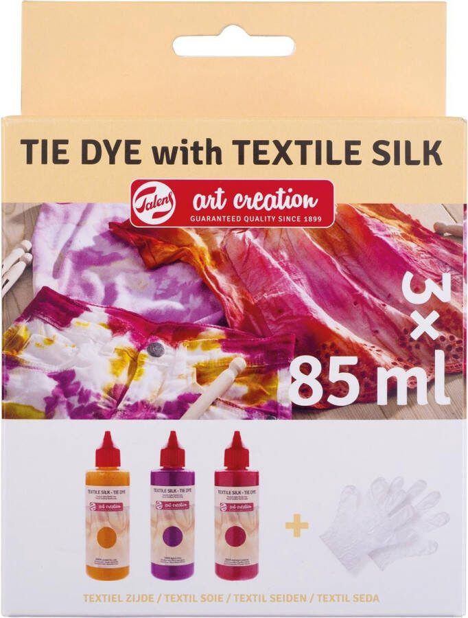 Talens Art Creation Tie-Dye Set 3 x 85 ml Roze