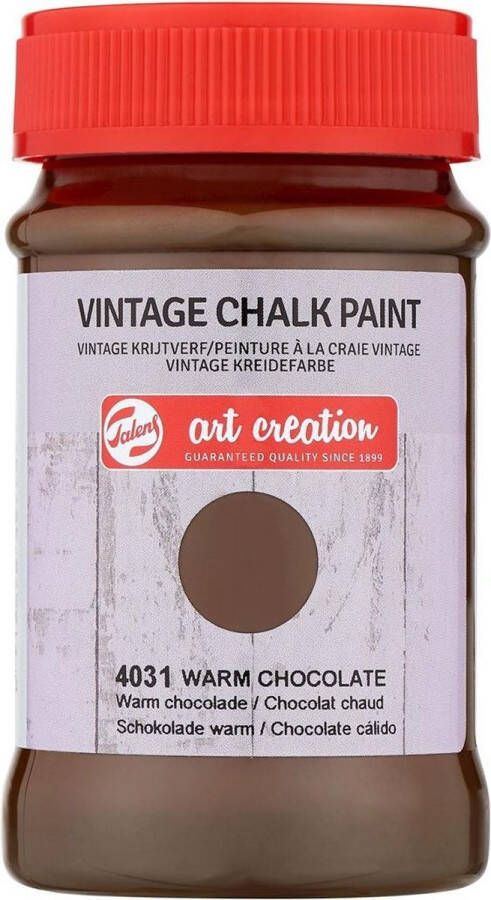 Talens Art Creation vintage krijtverf 100mL 4031 Warm chocolade