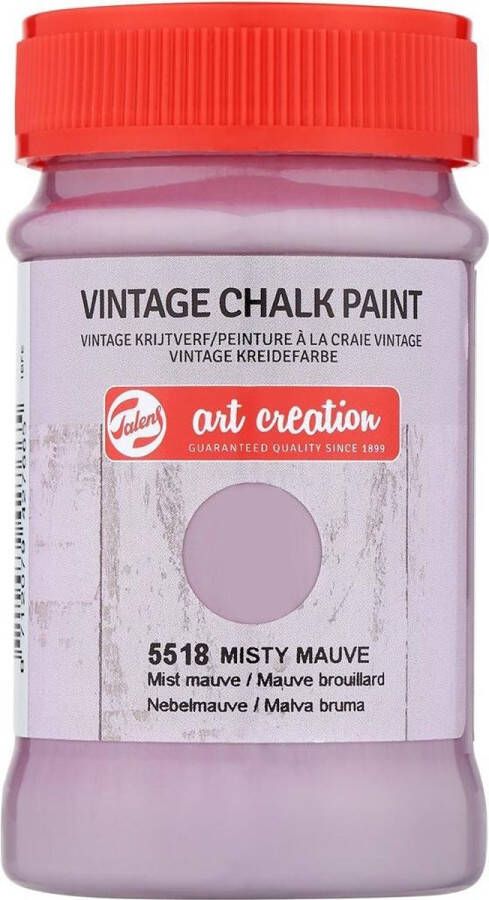 Talens Art Creation vintage krijtverf 100mL 5518 Mist Mauve