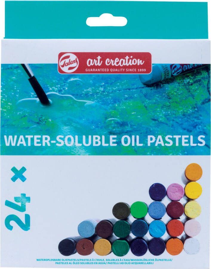 Talens Art Creation oliepastel 24 kleuren wateroplosbaar