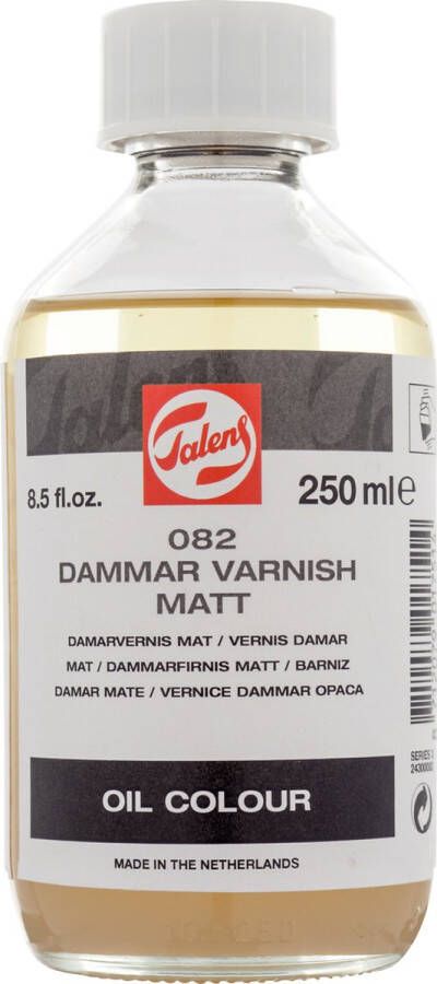 Talens Damarvernis Mat 082 Fles 250 ml