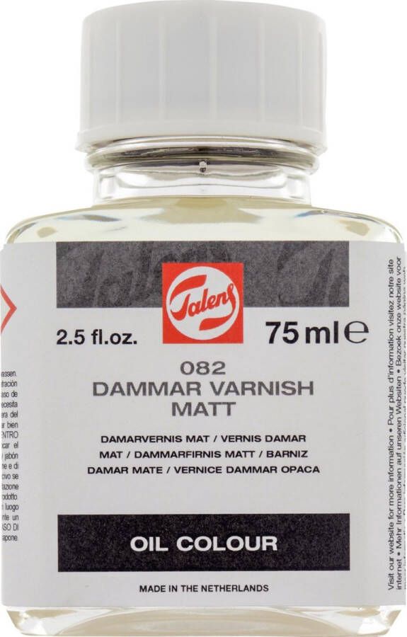 Talens Damarvernis Mat 082 Fles 75 ml
