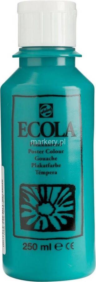 Talens Ecola plakkaatverf 602 Donkergroen 250ML