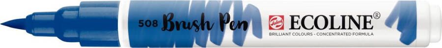 Talens Ecoline Brushpen Pruisisch blauw 508