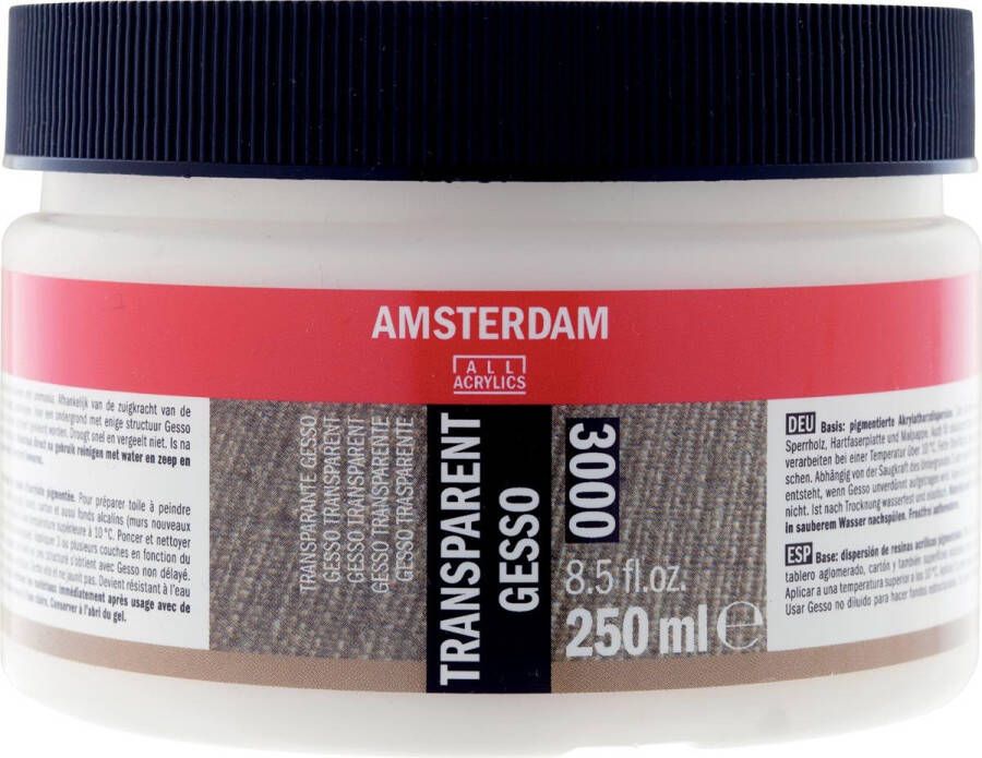 Royal Talens Gesso Transparant Amsterdam 250ml