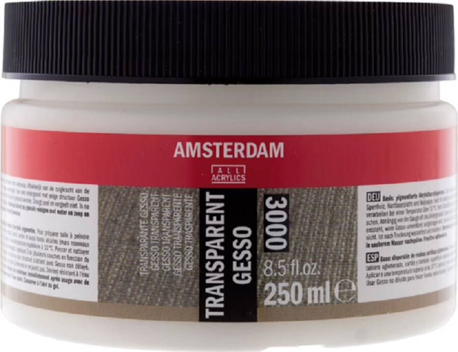 Talens Gesso transparant (3000) 250 ml
