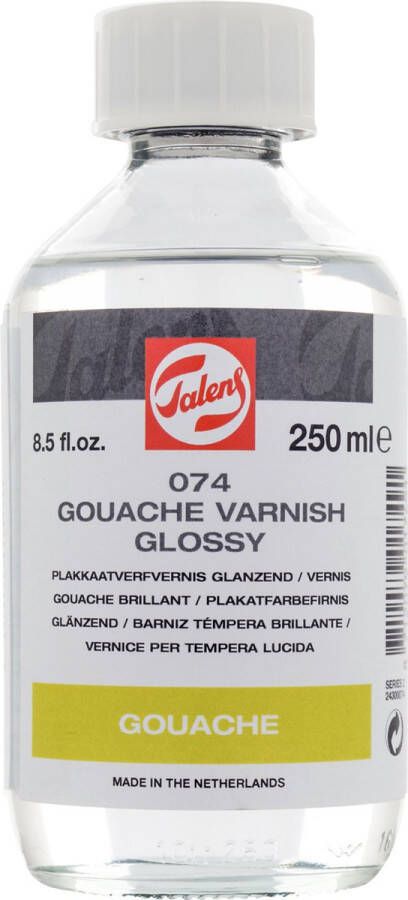 Talens Plakkaatvernis Glanzend 074 Fles 250 ml