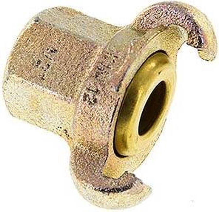 Tameson Gietijzer DN 17 DIN 3489 compressor klauwkoppeling Rp 1 2 inch Binnendraad CL42-17-F-IB-012