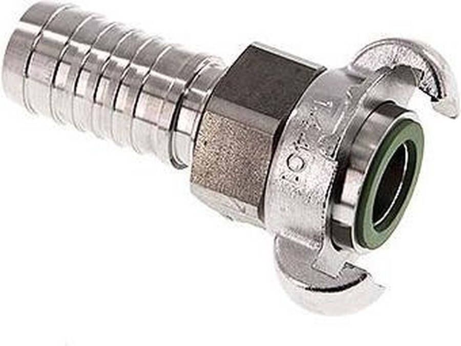 Tameson RVS DN 18 DIN 3238 compressor klauwkoppeling CL42-18-H-SF-SE-100