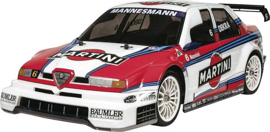 Tamiya 1 10 RC Alfa Romeo 155 V6 TI Martini (TT02) 58606