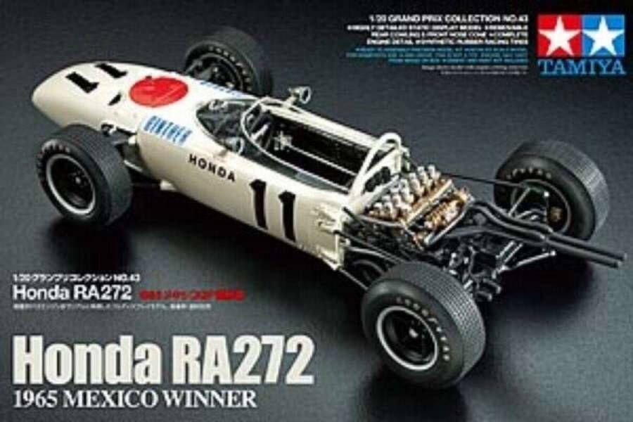Tamiya 1:20 20043 Honda RA272 Formule 1 Car Plastic Modelbouwpakket