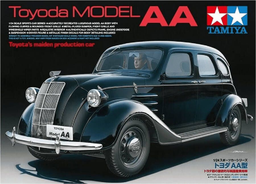 Tamiya 1:24 24339 Toyoda Model AA Car Plastic Modelbouwpakket