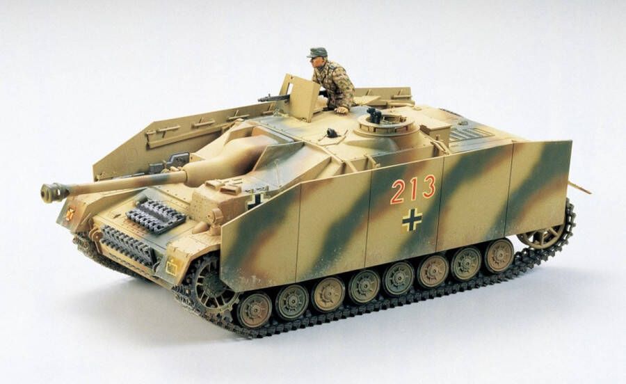 Tamiya 1:35 35087 German SdKfz.163 Sturmgeschütz IV w 1 Figure Plastic Modelbouwpakket