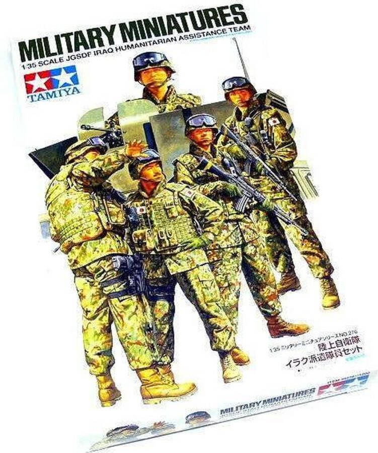 Tamiya 1:35 35276 JGSDF Human Assistance Team (5 Figures) Plastic Modelbouwpakket