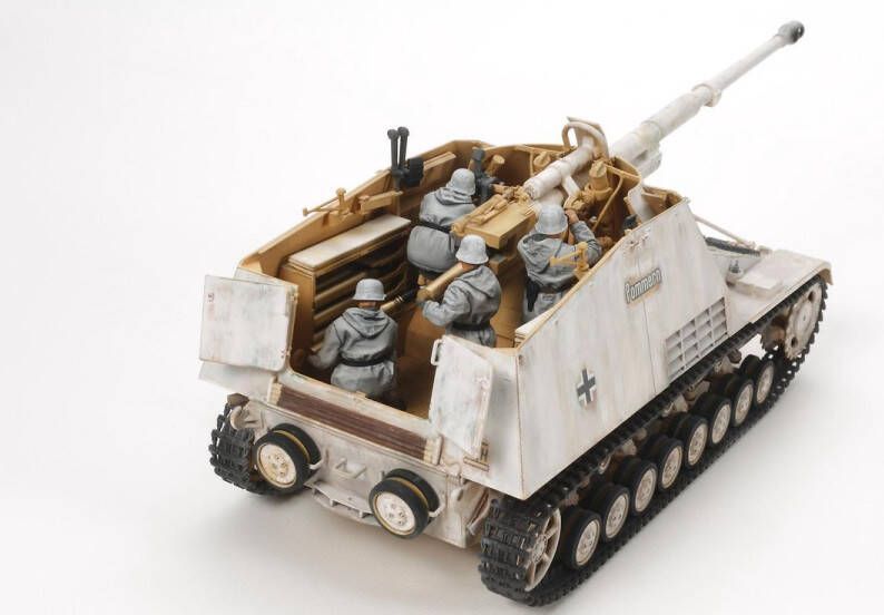 Tamiya 1:35 35335 Nashorn 8.8cm Pak43 1 auf Geschützwagen III IV(Sd.Kfz.164) Plastic Modelbouwpakket