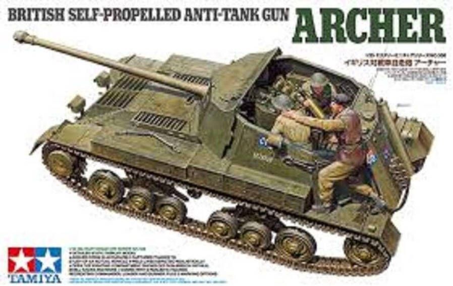 Tamiya 1:35 35356 British Jagdpanzer Archer 17 pdr. Plastic kit