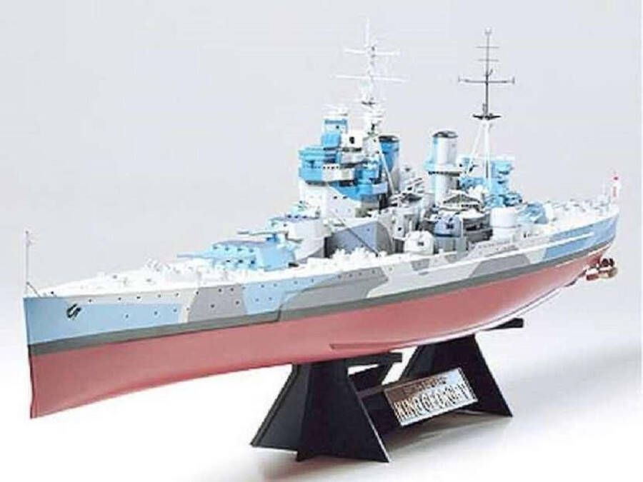 Tamiya 1:350 78010 British Battleship King George V Plastic Modelbouwpakket