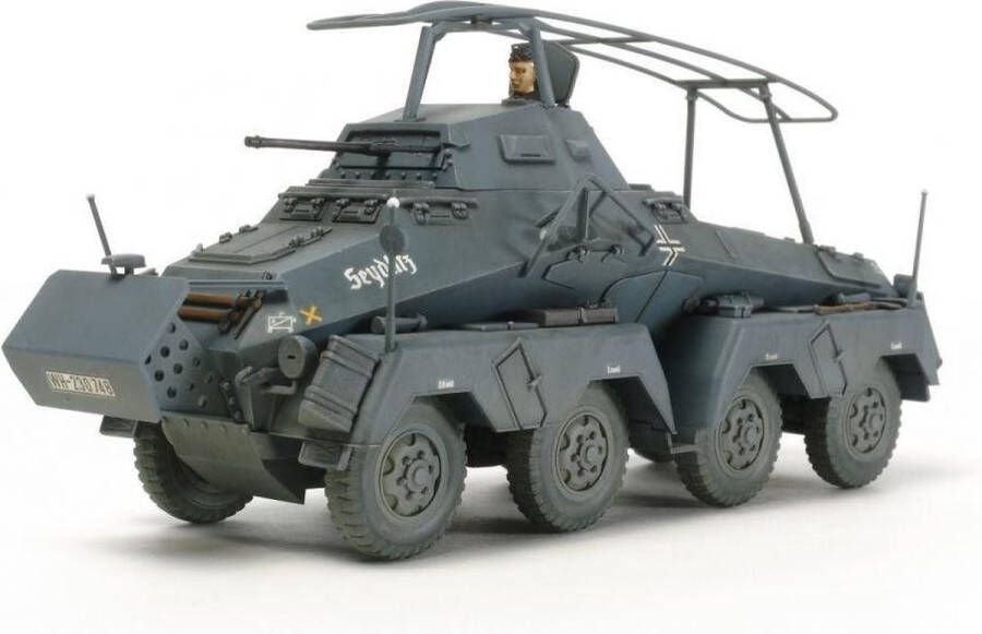 Tamiya 1:48 32574 German 8-Wheeled Heavy Armored Car Plastic Modelbouwpakket