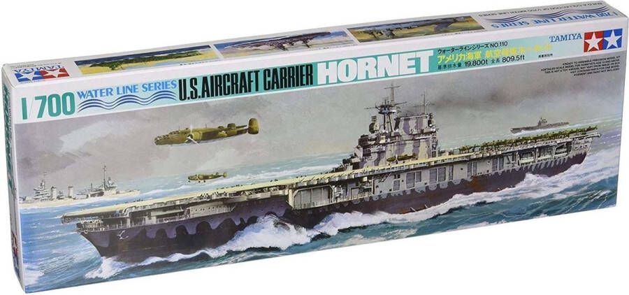 Tamiya 1:700 77510 U.S. Aircraft Carrier Hornet Ship Plastic kit