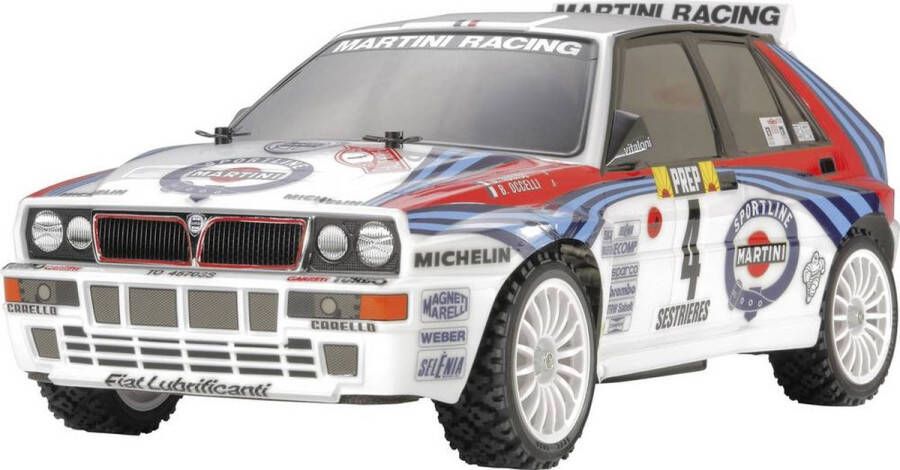 Tamiya 51401 1:10 Body Lancia Delta HF Integrale 186 mm Ongeverfd niet gesneden