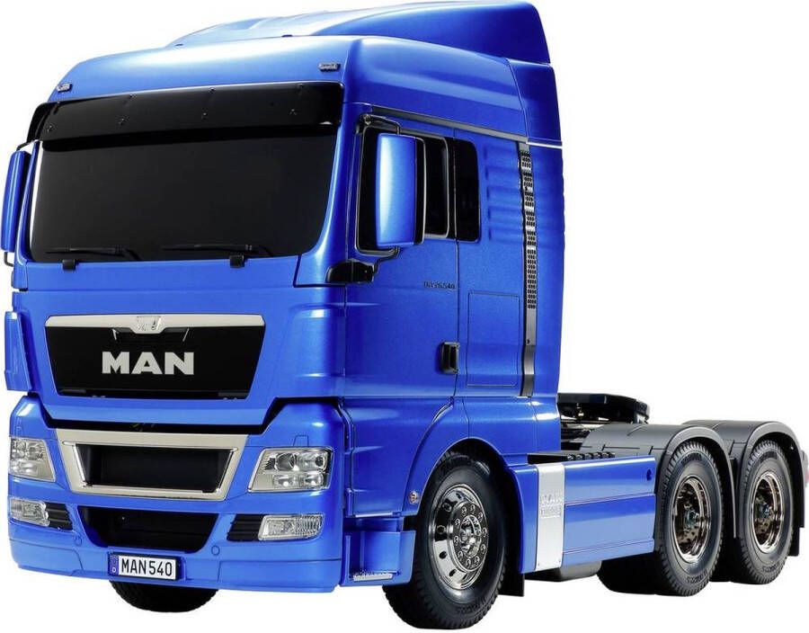 Tamiya 1:14 56370 RC MAN TGX 26.540 Truck 6X4 Light Metallic Blue RC Plastic Modelbouwpakket