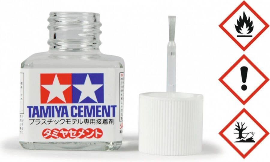 Tamiya 87003 Cement with Brush Lijm Potje Lijm
