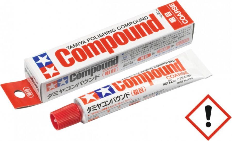 Tamiya 87068 Polishing Compound (Course) 22ml Polijstmiddel