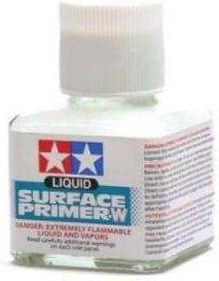 Tamiya 87096 Liquid Surface Primer White 40ml Verf potje