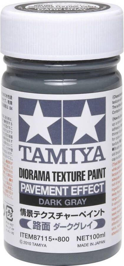 Tamiya 87115 Modelspoor verf Donkergrijs 100 ml