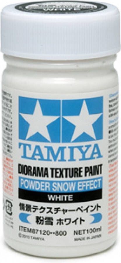 Tamiya 87120 Diorama Texture Paint Powder Snow 100ml Effecten potje