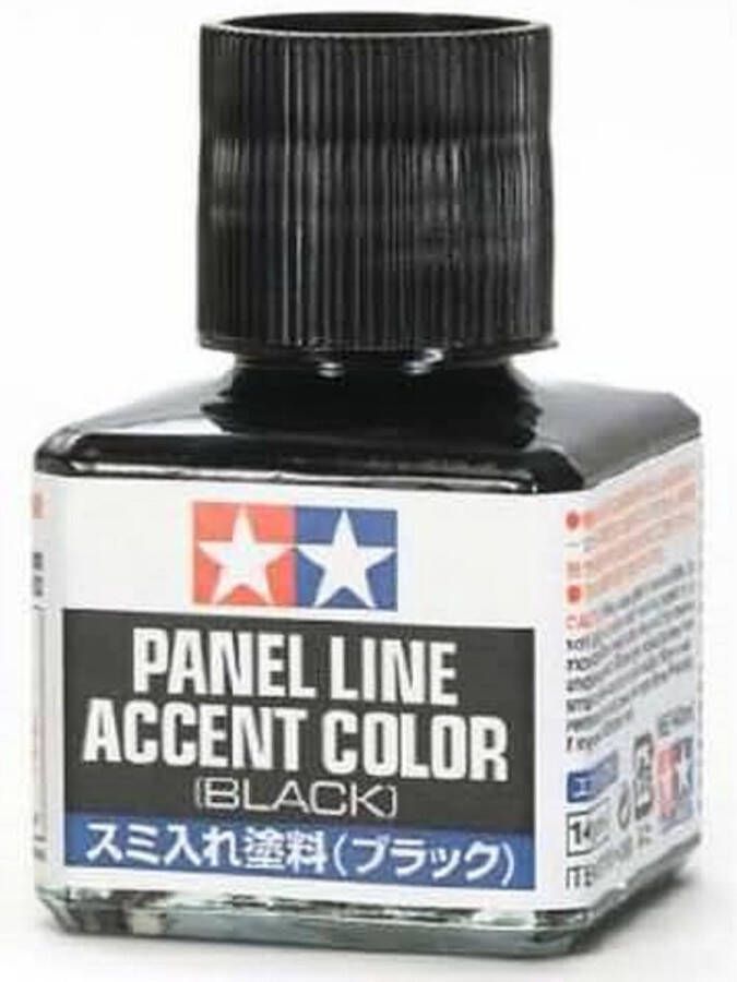 Tamiya 87131 Panel Line Accent Color Black 40ml Effecten potje