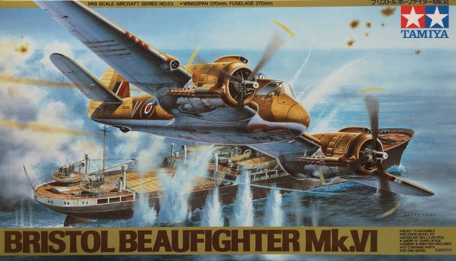 Tamiya Bristol Beaufighter Mk.VI + Ammo by Mig lijm