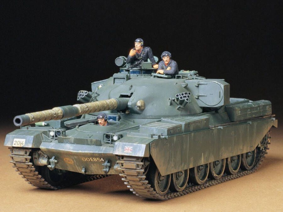 Tamiya British Chieftain Mk.5 Tank + Ammo by Mig lijm