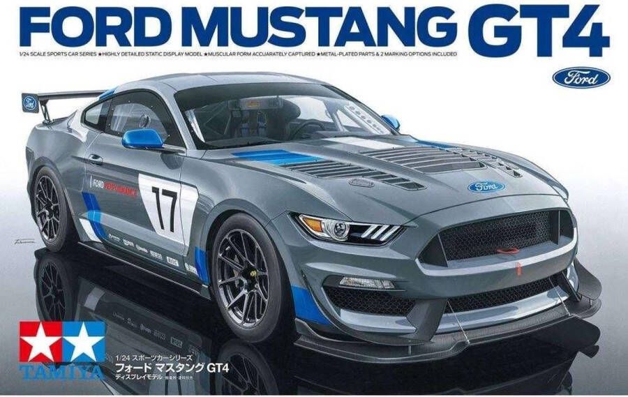 Tamiya Ford Mustang GT4 modelbouw pakket 24354 1:24