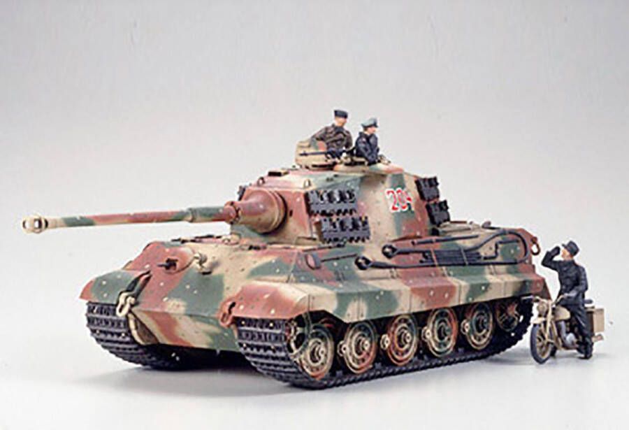 Tamiya King Tiger Ardennes Front + Ammo by Mig lijm