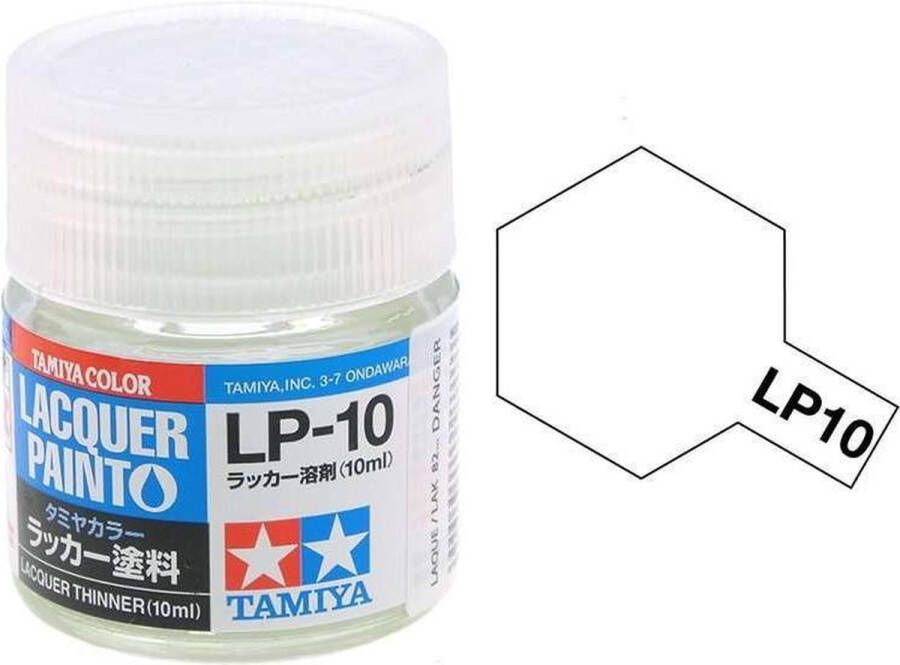 Tamiya LP-10 Laquer Paint Thinner 10ml Verdunner