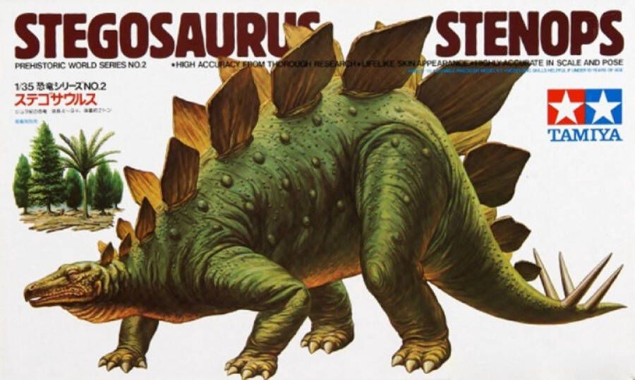 Tamiya Modelbouwpakket Dinosaurus Stegosaurus Stenops